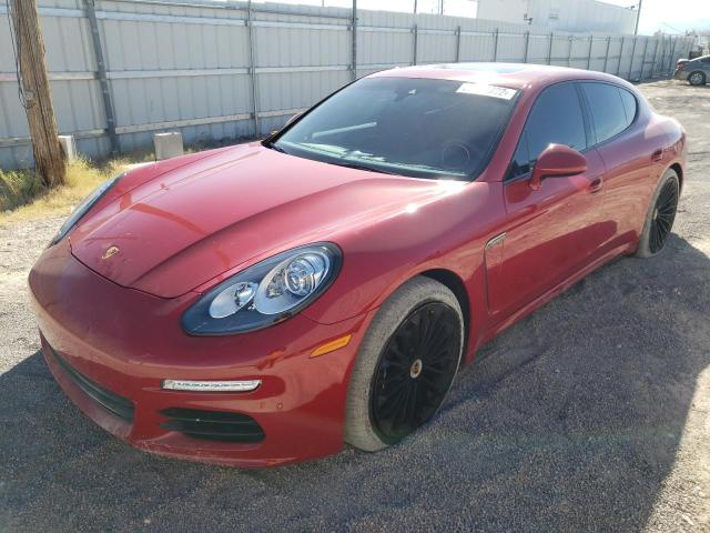 WP0AA2A75EL011591 - 2014 PORSCHE PANAMERA 2 RED photo 2