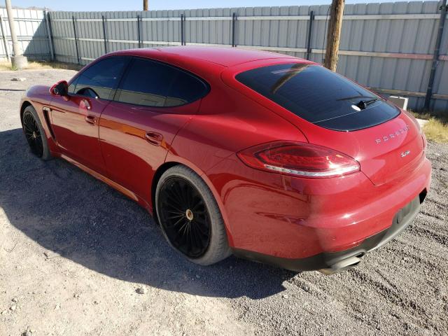 WP0AA2A75EL011591 - 2014 PORSCHE PANAMERA 2 RED photo 3