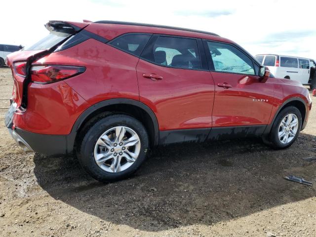 3GNKBHRS6MS533868 - 2021 CHEVROLET BLAZER 2LT RED photo 3