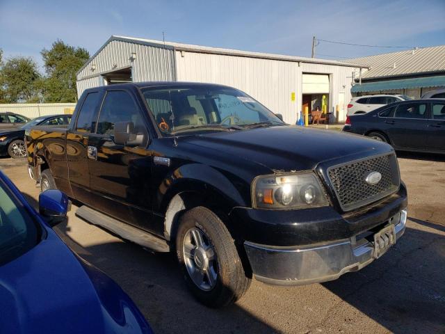 1FTPX12504NA71751 - 2004 FORD F150 BLACK photo 1