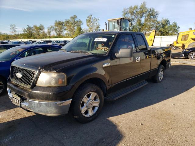 1FTPX12504NA71751 - 2004 FORD F150 BLACK photo 2