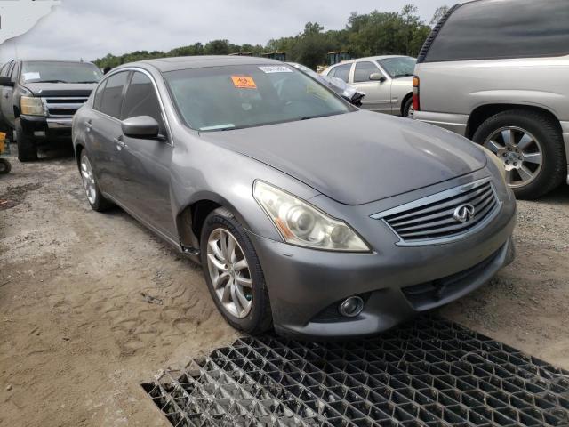 JN1CV6AP3BM501945 - 2011 INFINITI G37 BASE GRAY photo 1