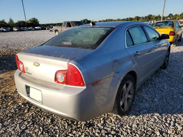 1G1ZC5EU0CF111133 - 2012 CHEVROLET MALIBU 1LT 银色 照片 4