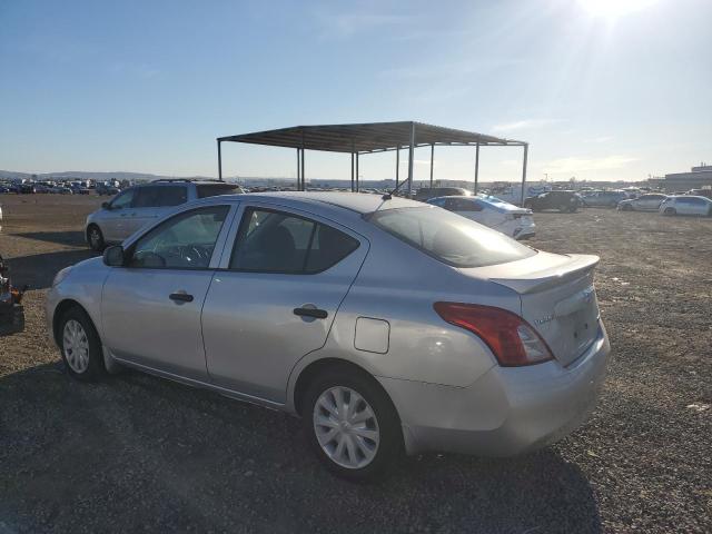 3N1CN7AP6EL827601 - 2014 NISSAN VERSA S SILVER photo 3