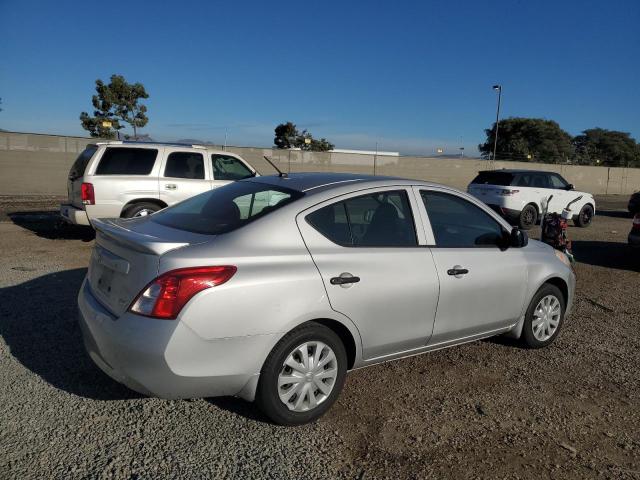 3N1CN7AP6EL827601 - 2014 NISSAN VERSA S SILVER photo 4