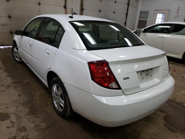 1G8AJ55F87Z139885 - 2007 SATURN ION LEVEL WHITE photo 3