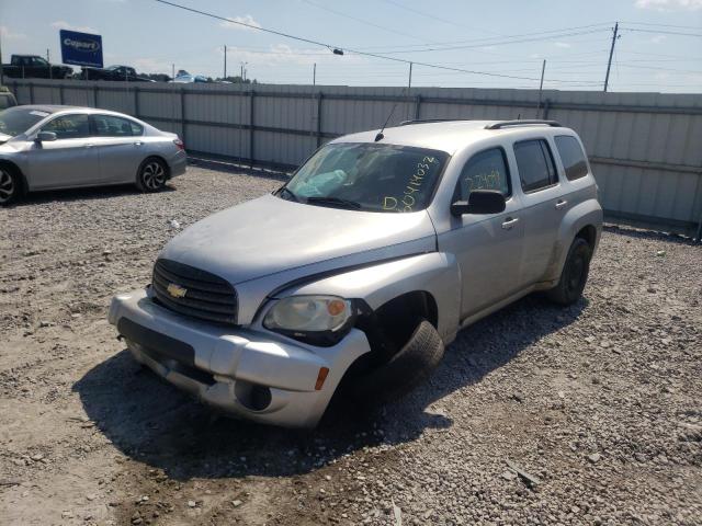 3GNCA13D88S696195 - 2008 CHEVROLET HHR LS SILVER photo 2