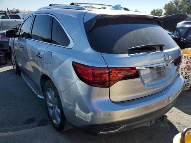 5FRYD4H8XEB036925 - 2014 ACURA MDX ADVANC SILVER photo 3