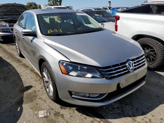 1VWCP7A30DC117458 - 2013 VOLKSWAGEN PASSAT SEL SILVER photo 1