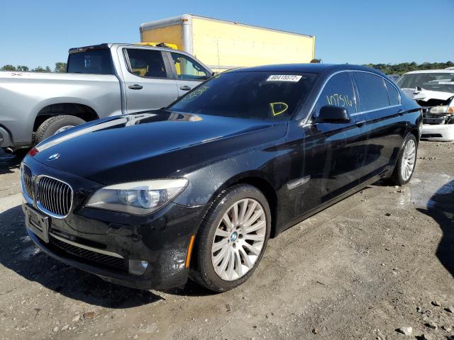 WBAKC8C53CC435679 - 2012 BMW 7 SERIES Черный фото 2