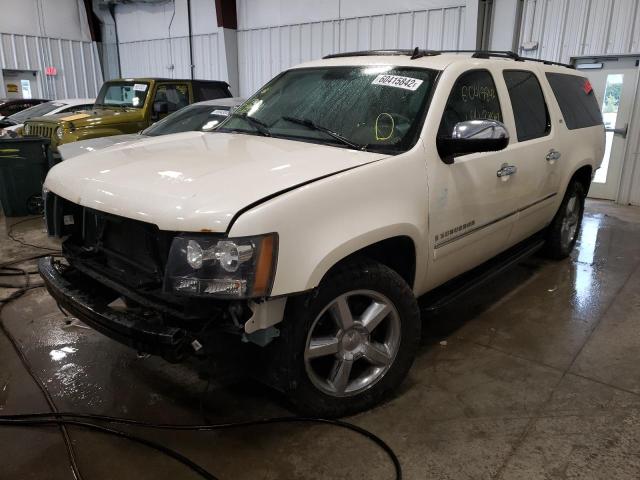 1GNFK36309R205972 - 2009 CHEVROLET SUBURBAN K WHITE photo 2