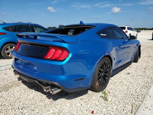 1FA6P8CF2L5175190 - 2020 FORD MUSTANG GT BLUE photo 4