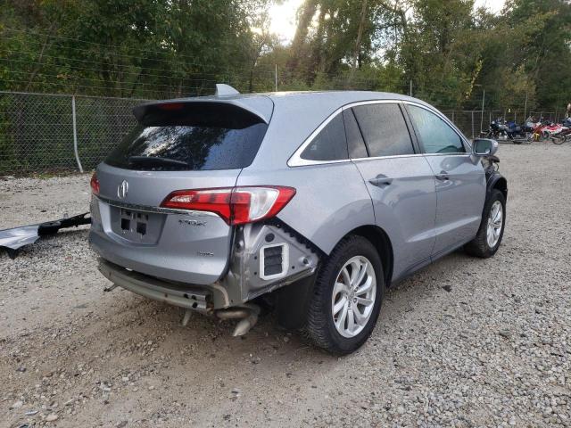 5J8TB4H36GL010183 - 2016 ACURA RDX SILVER photo 4