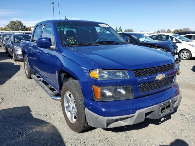 1GCDSCFE2B8136442 - 2011 CHEVROLET COLORADO L BLUE photo 1