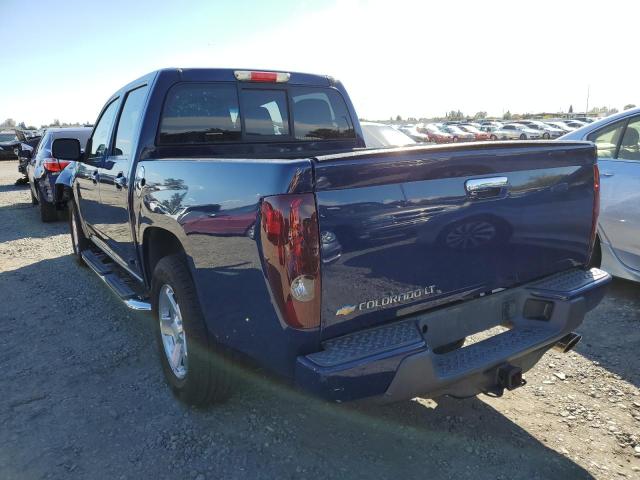 1GCDSCFE2B8136442 - 2011 CHEVROLET COLORADO L BLUE photo 3