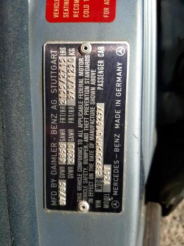 WDBEB93D3HF016297 - 1987 MERCEDES-BENZ 300 TDT BLUE photo 10