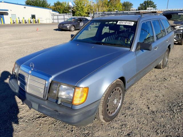 WDBEB93D3HF016297 - 1987 MERCEDES-BENZ 300 TDT BLUE photo 2