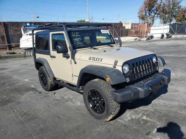 1C4AJWAG4HL589208 - 2017 JEEP WRANGLER S TAN photo 1