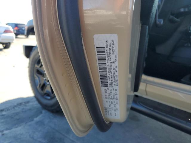1C4AJWAG4HL589208 - 2017 JEEP WRANGLER S TAN photo 10