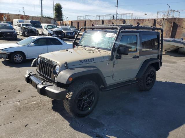 1C4AJWAG4HL589208 - 2017 JEEP WRANGLER S TAN photo 2