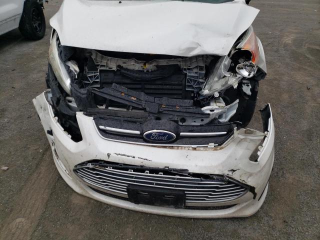 1FADP5BU6EL502940 - 2014 FORD C-MAX SEL WHITE photo 9