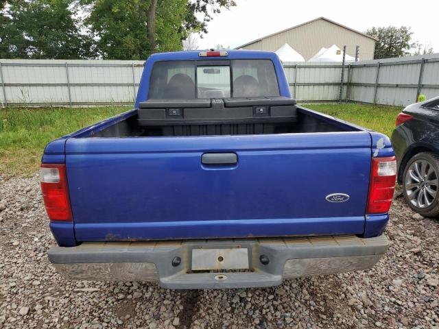 1FTYR14V73PA33836 - 2003 FORD RANGER BLUE photo 6