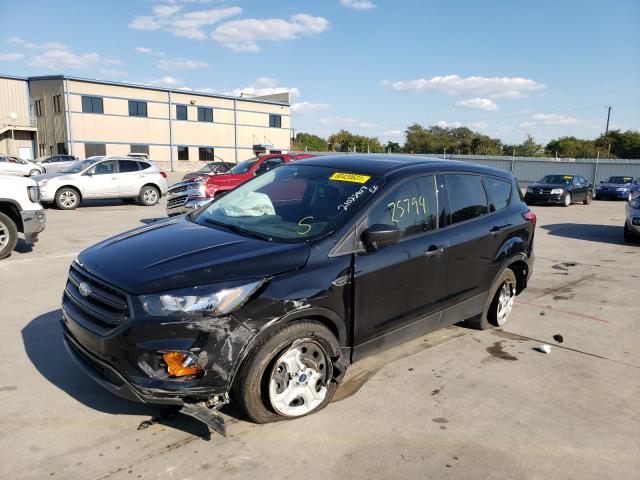 1FMCU0F73KUC52225 - 2019 FORD ESCAPE S BLACK photo 9