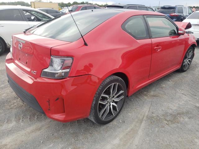 JTKJF5C72GJ018053 - 2016 TOYOTA SCION TC 红色 照片 4