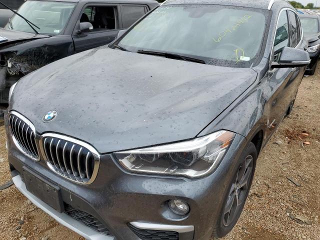 WBXHT3C39J5F93420 - 2018 BMW X1 XDRIVE2 GRAY photo 2