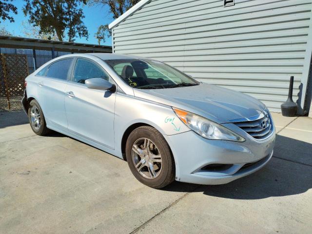 5NPEB4AC1CH413567 - 2012 HYUNDAI SONATA GLS SILVER photo 1