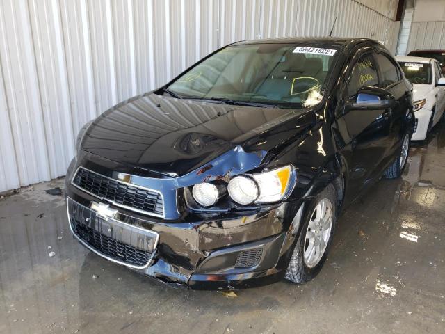 1G1JA5SH4C4154427 - 2012 CHEVROLET SONIC LS BLACK photo 2