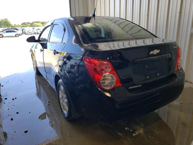 1G1JA5SH4C4154427 - 2012 CHEVROLET SONIC LS BLACK photo 3