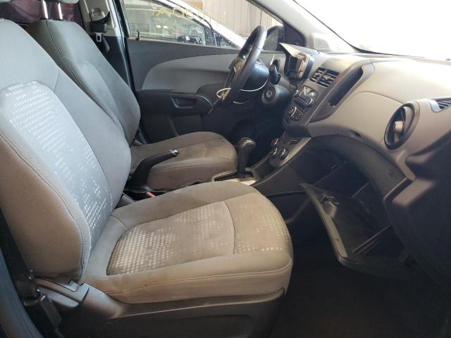 1G1JA5SH4C4154427 - 2012 CHEVROLET SONIC LS BLACK photo 5