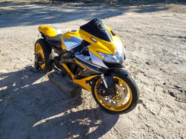 JS1GN7EA482112837 - 2008 SUZUKI GSX-R600 YELLOW photo 1