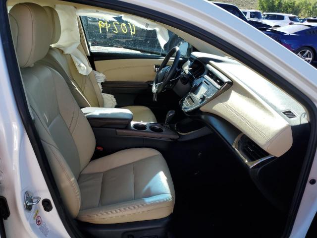 4T1BK1EB0GU242420 - 2016 TOYOTA AVALON XLE WHITE photo 5