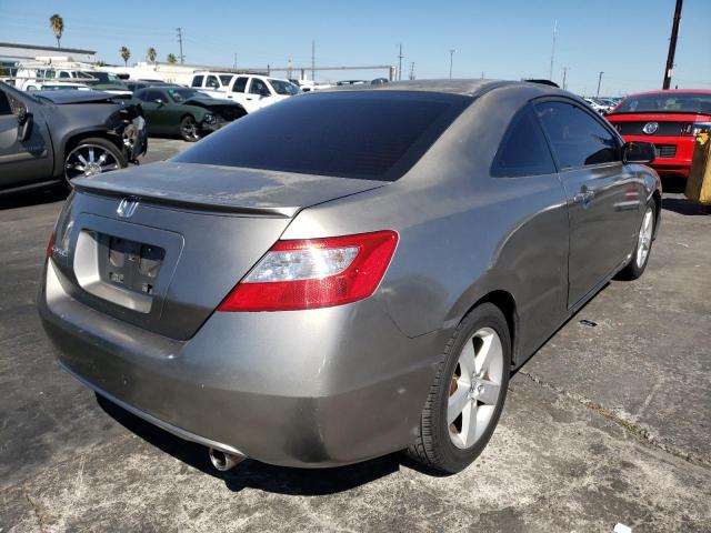 2HGFG12896H517592 - 2006 HONDA CIVIC EX 银色 照片 4