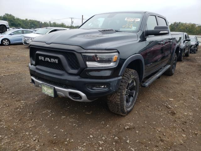 1C6SRFLT9KN534120 - 2019 RAM 1500 REBEL BLACK photo 2