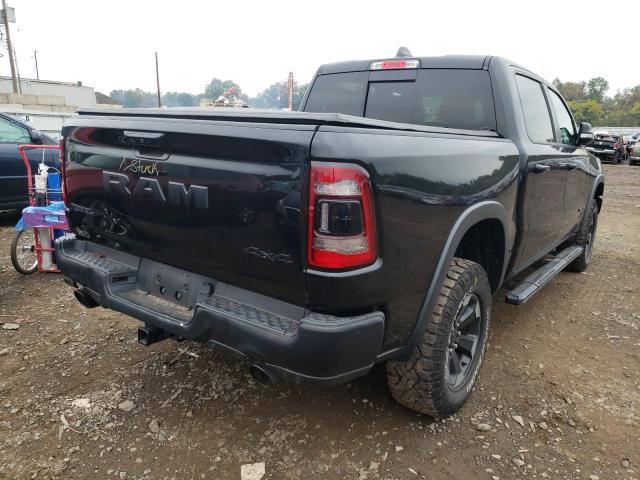 1C6SRFLT9KN534120 - 2019 RAM 1500 REBEL შავი ფოტო 4