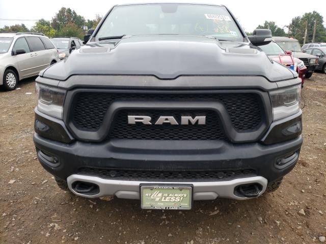 1C6SRFLT9KN534120 - 2019 RAM 1500 REBEL შავი ფოტო 9