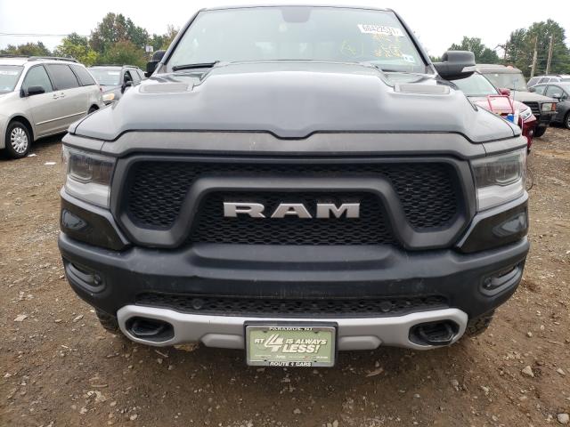 1C6SRFLT9KN534120 - 2019 RAM 1500 REBEL BLACK photo 9