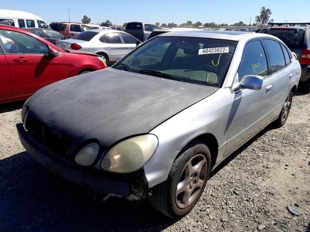 JT8BD68S6W0027104 - 1998 LEXUS GS 300 SILVER photo 2