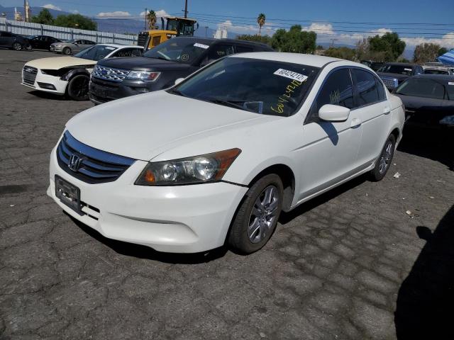 1HGCP2F67BA141050 - 2011 HONDA ACCORD SE WHITE photo 2