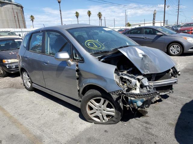 JHMGD37627S038275 - 2007 HONDA FIT S ვერცხლისფერი ფოტო 1