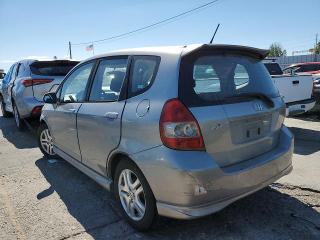 JHMGD37627S038275 - 2007 HONDA FIT S ვერცხლისფერი ფოტო 3