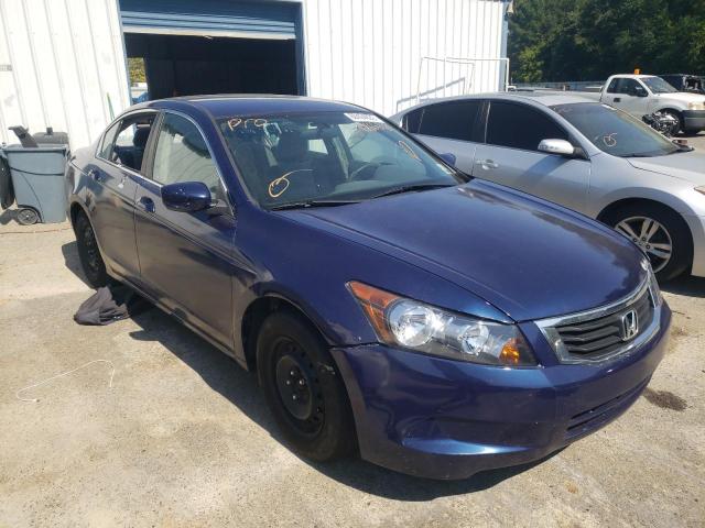 1HGCP26359A016628 - 2009 HONDA ACCORD LX BLUE photo 1