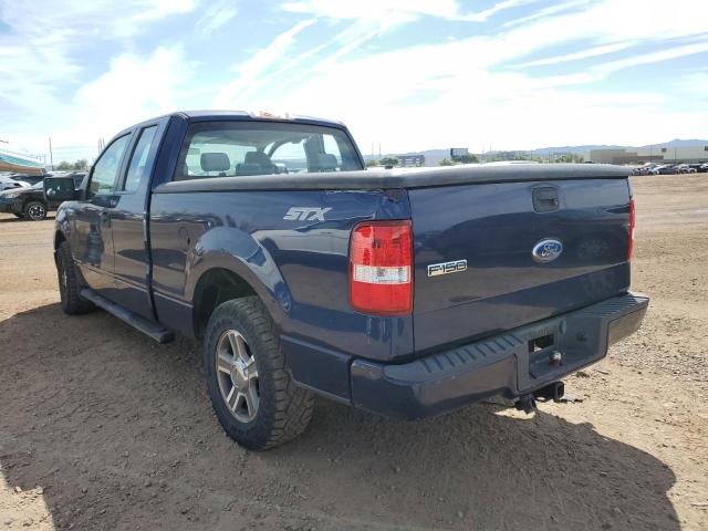 1FTRX12W08FC31662 - 2008 FORD F150 BLUE photo 3