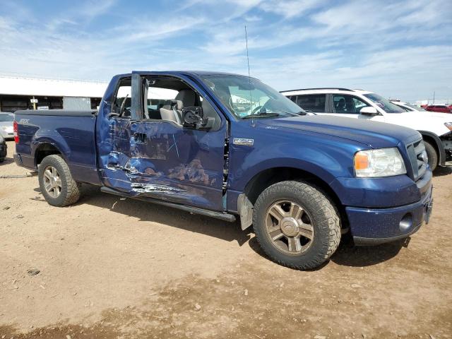 1FTRX12W08FC31662 - 2008 FORD F150 BLUE photo 9