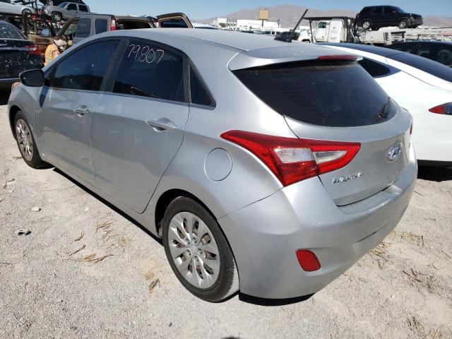 KMHD35LH2GU319373 - 2016 HYUNDAI ELANTRA GT SILVER photo 3