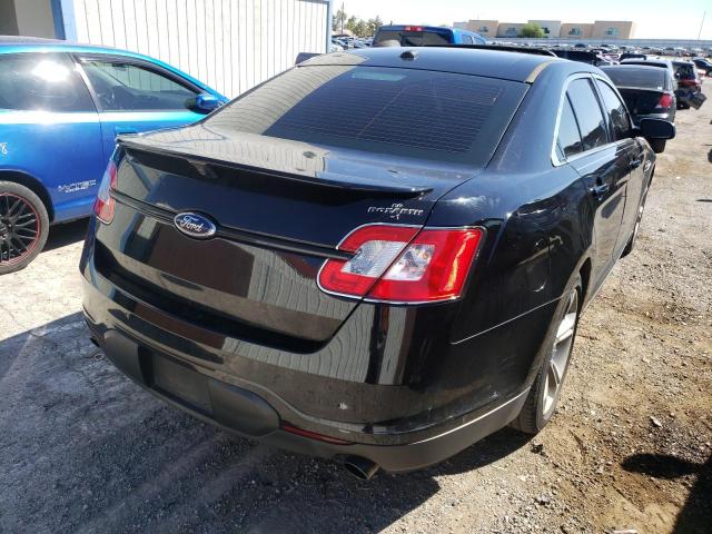 1FAHP2KT2BG190806 - 2011 FORD TAURUS SHO BLACK photo 4