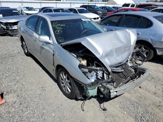 JTHBF30G830137390 - 2003 LEXUS ES 300 SILVER photo 1